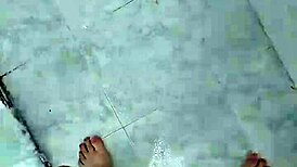 pissing in the shower with neighbors 😏