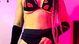 Sofie Lollipop Nerd Otaku Orgasms In Naruto Theme!