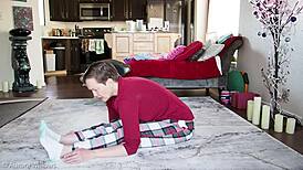 Yoga Lesson 351 With Femdom Milf Girlfriend