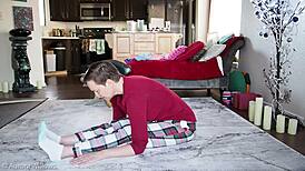 Yoga Lesson 351 With Femdom Milf Girlfriend