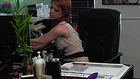 XXX Mature Cougar Licks Cute Redhead Girl in Steamy Petite Action