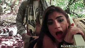 Ever seen an Arab man with an Italian girl in uniform? It's wild.