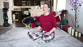 Yoga Lesson 351 With Femdom Milf Girlfriend