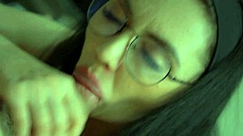 Lecherous Wife Sucks and Gets Cumshot