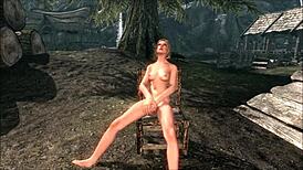 nookie with norbe in wild 3d fantasy cheating ride