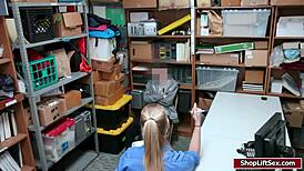 i'm the lp officer suckin' the shoplifter's big cock