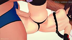 Why is megumin putting on her bikini to fuck in the inn, hentai version?