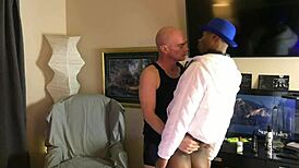 gay black man getting plugged by daddy?