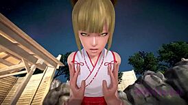 Hey, ever seen a cute maid in Fox Senko-san cosplay getting naughty?