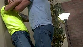 bearded gay couple dustin steele and matt muck engage in anal rimjob and assfucking