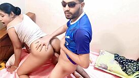 Young Newlyweds Experience Rough Passionate Orgasms