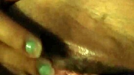 Latina Amateur Squirts In Close-Up Orgasm With Big Dildo