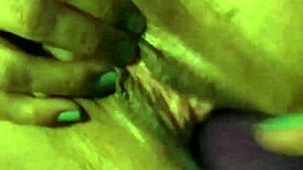 Latina Amateur Squirts In Close-Up Orgasm With Big Dildo