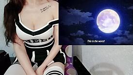 Su vecino se la coje mientras esta sola en casa - hentai chii-chan kaihatsu nikki ep 1