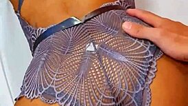 wearing sexy lingerie and flashing for friend's boyfriend