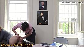 man, mormon amateur eatin muff real good