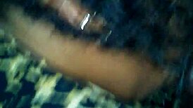 Watch this mature ebony give a sloppy blowjob to big black cock.