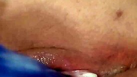 that fat bbw guy masturbating alone at home