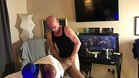 gay black man getting plugged by daddy?