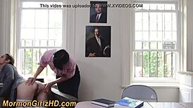 man, mormon amateur eatin muff real good