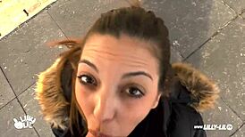 Anal fan knepper tyrkisk og tysk amatør udendørs