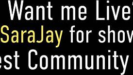 Sara Jay milks thick cock with big tits and gets mouthful of cum.