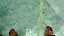 pissing in the shower with neighbors 😏