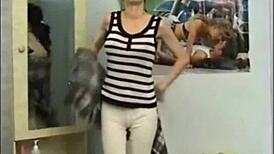 Young brunette teen 18+ masturbates, inserting toys into her wet puffy pussy and nipples.