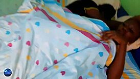 Beautiful girl rides huge black cock in living room 😍