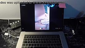 Spanish Milf Fucks Fan On Webcam!