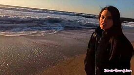 Hot Couple Pounds Hard on Couch with Monster Cock in Portugal - Jamie Young 18+.