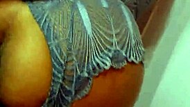 wearing sexy lingerie and flashing for friend's boyfriend