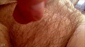 Detailed Milf Rubs Her Hairy Pussy at Home