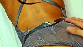 wearing sexy lingerie and flashing for friend's boyfriend