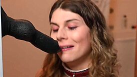 Zeta Paws Takes Dildo Deepthroat With Brunette Solo Fetish Action.