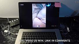 Spanish Milf Fucks Fan On Webcam!