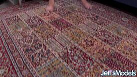 crystal blue, why sit your fat ass on that rubber cock?