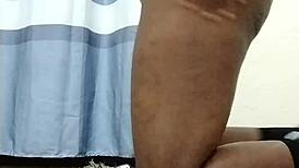 Hey, wanna watch this ebony babe finger herself till she squirts with orgasm?