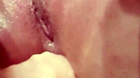 Chubby Girl's Anal Toy Destroys Her Ass in Homemade Clip