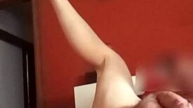 Gay Guy Shows Off His Huge Ass For Big Dildo Anal Play In Close-Up