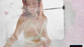 Big Ass Redhead Milf Feels Intense Desire In Solo Striptease For Playboy