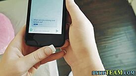 Intense Scissoring Latina Teen