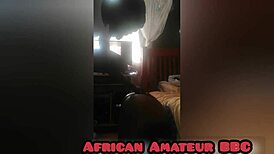 she searches for her shoes under the bed during intense homemade sex