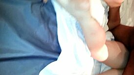 Blonde teen 18+ fucks black guy on webcam and cums hard.