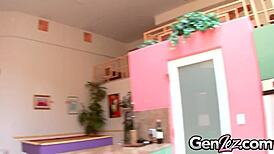 Sami St Clair and Delilah Davis Share Kitchen Moments