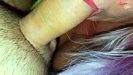 Couple's Intriguing Play with Yellow Panties and Intimate Touches