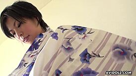 Yo, check Japanese model Saki Aoyama getting wild uncensored! 😍