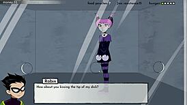 18titans part 14 - Blackfire Fun with an Anime Cartoon