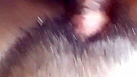 Creampy puzzy in bedroom with roommate