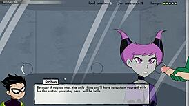 18titans part 14 - Blackfire Fun with an Anime Cartoon